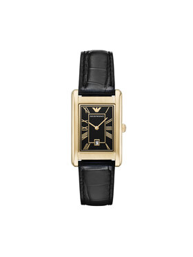 Emporio Armani Emporio Armani Ročna ura Gino AR11666 Črna