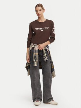 Quiksilver Quiksilver Palaidinė Standard  EQWZT03200 Ruda Regular Fit