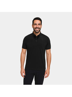 Alpinus Alpinus Polo Sherali Czarny Regular Fit