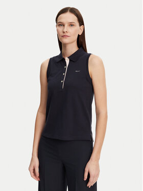 Gant Gant Polokošeľa 4200560 Tmavomodrá Regular Fit