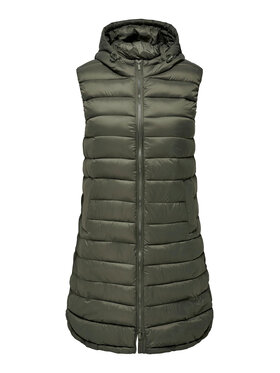 ONLY Carmakoma ONLY Carmakoma Bodywarmer Melody 15295929 Grün Regular Fit