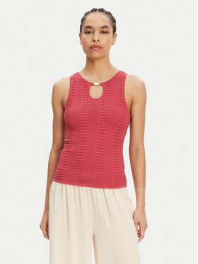 Guess Guess Bluse 5GGR09 5869Z Rosa Slim Fit