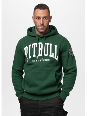 PITBULL PITBULL Bluza NORTON Zielony Regular Fit