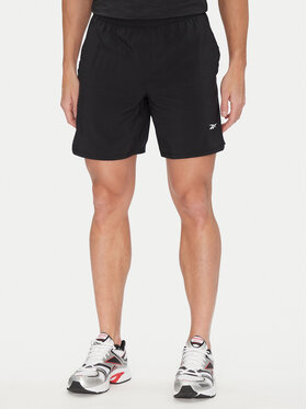 Reebok Reebok Sporta šorti 112634 Melns Regular Fit