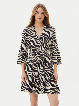 Vero Moda Vero Moda Každodenné šaty Melba 10329936 Čierna Loose Fit