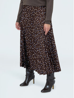 Fiorella Rubino Fiorella Rubino Spódnica maxi 1011L000533N0Z2 Brązowy A-Line Fit