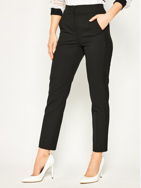 Pennyblack Pennyblack Kalhoty z materiálu Leone 21312020 Černá Regular Fit