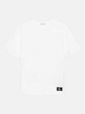 Calvin Klein Jeans Calvin Klein Jeans T-shirt IB0IB02029 Bijela Relaxed Fit