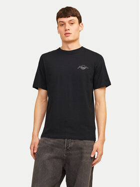 Jack & Jones Jack & Jones Majica Erris 12256799 Črna Standard Fit