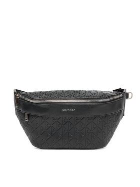 Calvin Klein Calvin Klein Marsupio Emblem Emboss Waistbag LV04D3205G Nero