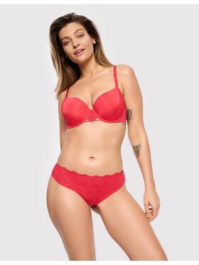 Esotiq Esotiq Biustonosz push-up Seoul 39521 Czerwony