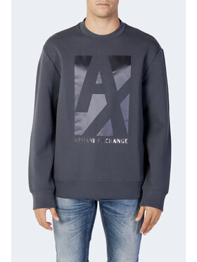 Armani Exchange Armani Exchange Bluza SWEATSHIRT Szary Shirt Fit