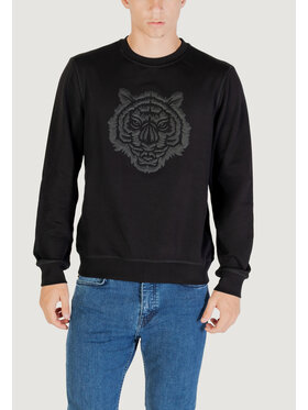Antony Morato Antony Morato Felpa REGULAR FIT WITH RUBBER PRISM SHAPE PRINT Nero Regular Fit