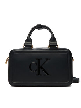 Calvin Klein Calvin Klein Borsetta Bold Ck Bauletto Crossbody LV04F3411G Nero