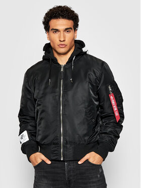 Alpha Industries Alpha Industries Bunda bomber Ma_1 Zhp 118101 Černá Regular Fit