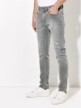 Rage Age Rage Age Jeansy Hector Szary Slim Fit