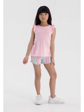 minoti minoti Szorty materiałowe cotton 6 Kolorowy Regular Fit