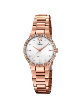 Festina Festina Zegarek F20242-1 Różowe złoto