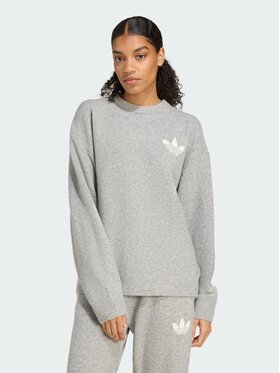 adidas adidas Bluza 156495 Szary Loose Fit