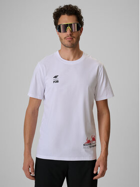 4F 4F T-Shirt FOB SUMMER Biały Regular Fit