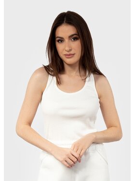 DKaren Sport DKaren Sport Top DK-K-P3 Écru Classic Fit