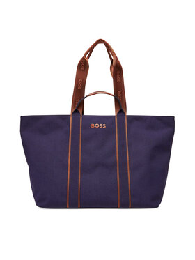 BOSS BOSS Kabelka Palmah Tote 50546461 Tmavomodrá