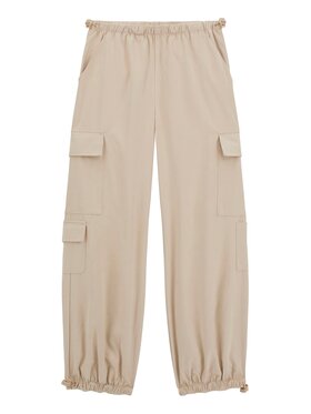 Guess Guess Spodnie cargo PANTALONI CARGO Beżowy Cargo Fit