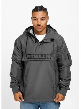 PITBULL PITBULL Kurtka przejściowa Kurtka Szary Regular Fit