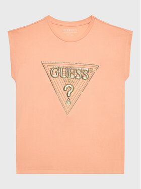 Guess Guess T-shirt K3GI07 K6YW1 Arancione Boxy Fit