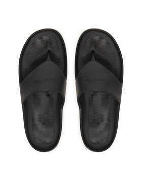Calvin Klein Calvin Klein Šlepetės per pirštą One Piece Eva Flip Flop Thong HW0HW02957 Juoda