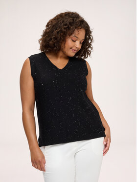 Fiorella Rubino Fiorella Rubino Sweter M388L008671N033 Czarny Regular Fit