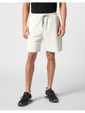 Plein Sport Plein Sport Pantaloncini 22429 Grigio Jogger Fit