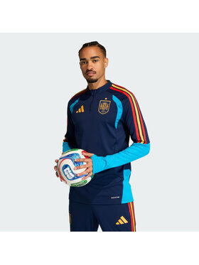 adidas adidas Bluza techniczna Spain 26 Tiro Training Niebieski jasny Slim Fit