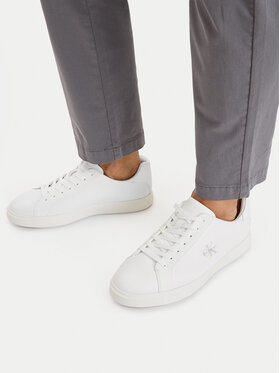 Calvin Klein Calvin Klein Snīkeri Low Prof Cupsole Lth HM0HM02123 Balts