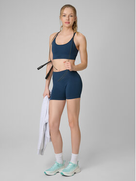 4F 4F Kolarki BASIC+ Turkusowy Slim Fit