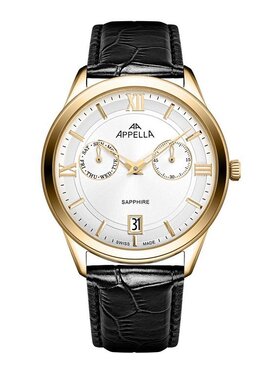 Appella Appella Zegarek L70014.1263QF Czarny