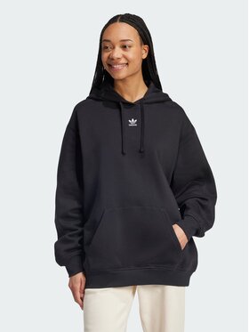 adidas adidas Bluza Essentials Oversized Czarny Oversize