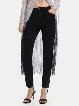 Desigual Desigual Traperice Danubio 24WWPW07 Crna Slim Fit