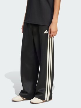 adidas adidas Spodnie materiałowe 165294 Czarny Loose Fit