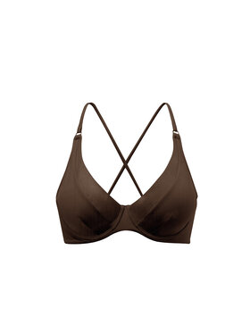 Love and Hate Love and Hate Góra od bikini Malibu Brązowy