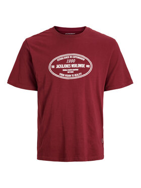 Jack&Jones Jack&Jones T-shirt York 12283800 Crvena Relaxed Fit