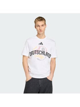adidas adidas Koszulka techniczna 164286 Biały Regular Fit