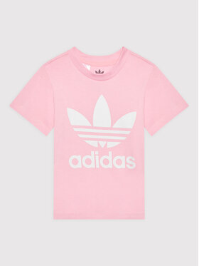 adidas adidas T-shirt Trefoil HE2188 Rose Regular Fit