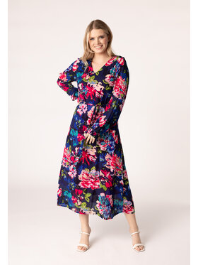 QUIOSQUE QUIOSQUE Sukienka codzienna 4VF015 Kolorowy Regular Fit