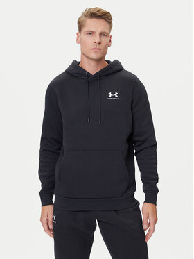 Under Armour Under Armour Felpa UA Essential Fleece Hoodie 1373880 Nero Regular Fit