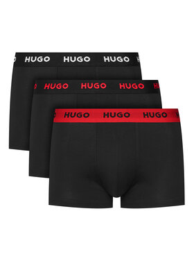HUGO HUGO Набір з 3 пар боксерів Trunk Triplet Pack 50532611 Сірий