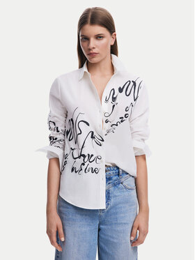 Desigual Desigual Camicia 25SWCW05 Bianco Regular Fit