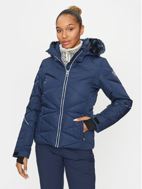 Rossignol Rossignol Slidinėjimo striukė Staci Pearly RLMWJ40 Tamsiai mėlyna Regular Fit