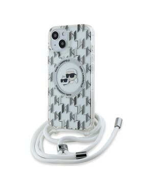 KARL LAGERFELD KARL LAGERFELD Etui na telefon Apple iPhone 15 Przezroczysty