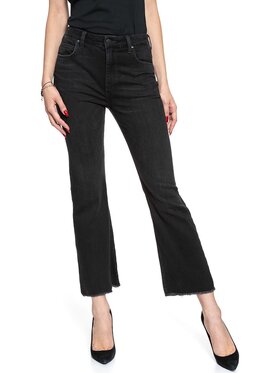 Lee Lee Jeansy KICKED FLARE Szary Skinny Fit
